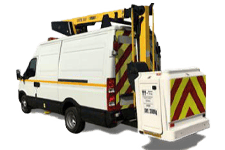 Truck Hire London - 12.5M Cherry Picker 3.5T - Van hire London