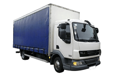 Truck Hire London - 7.5 Tonne Curtain Side Truck - Truck hire London