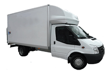 Truck Hire London - Ford Luton Box Tail Lift - Van hire London